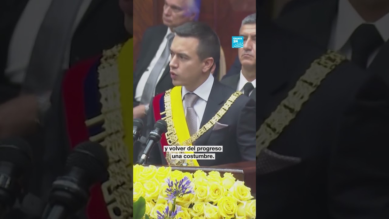 Daniel Noboa: el presidente de Ecuador buscar&aacute; la reelecci&oacute;n este domingo 13 de abril