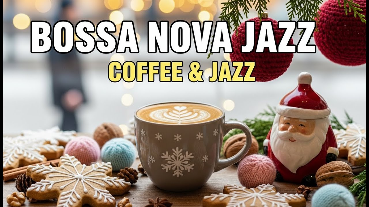 Relaxing Bossa Nova Jazz Focus Mix – Work & Study in a Calm Coffee Shop Atmosphere & Focus