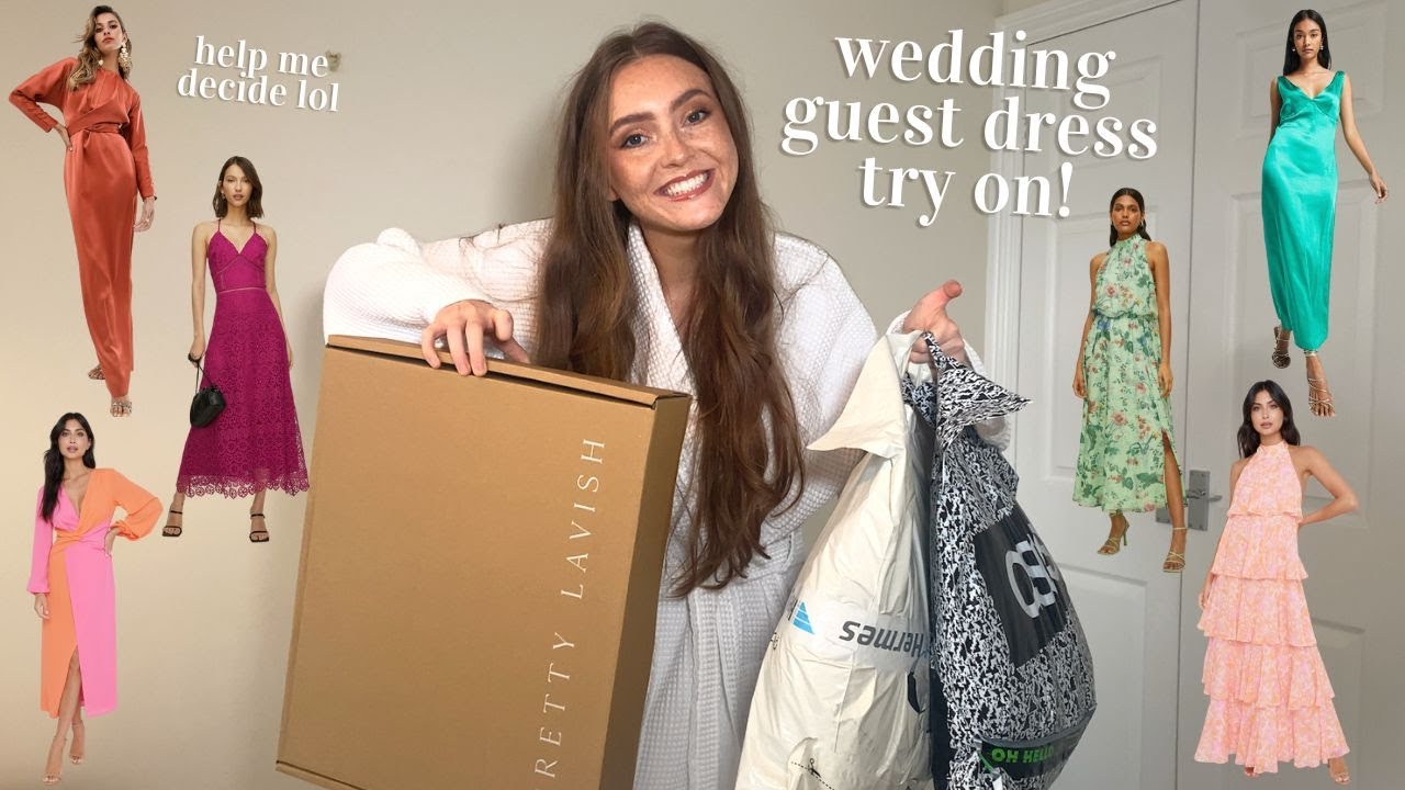 WEDDING GUEST DRESS TRY ON HAUL 2022