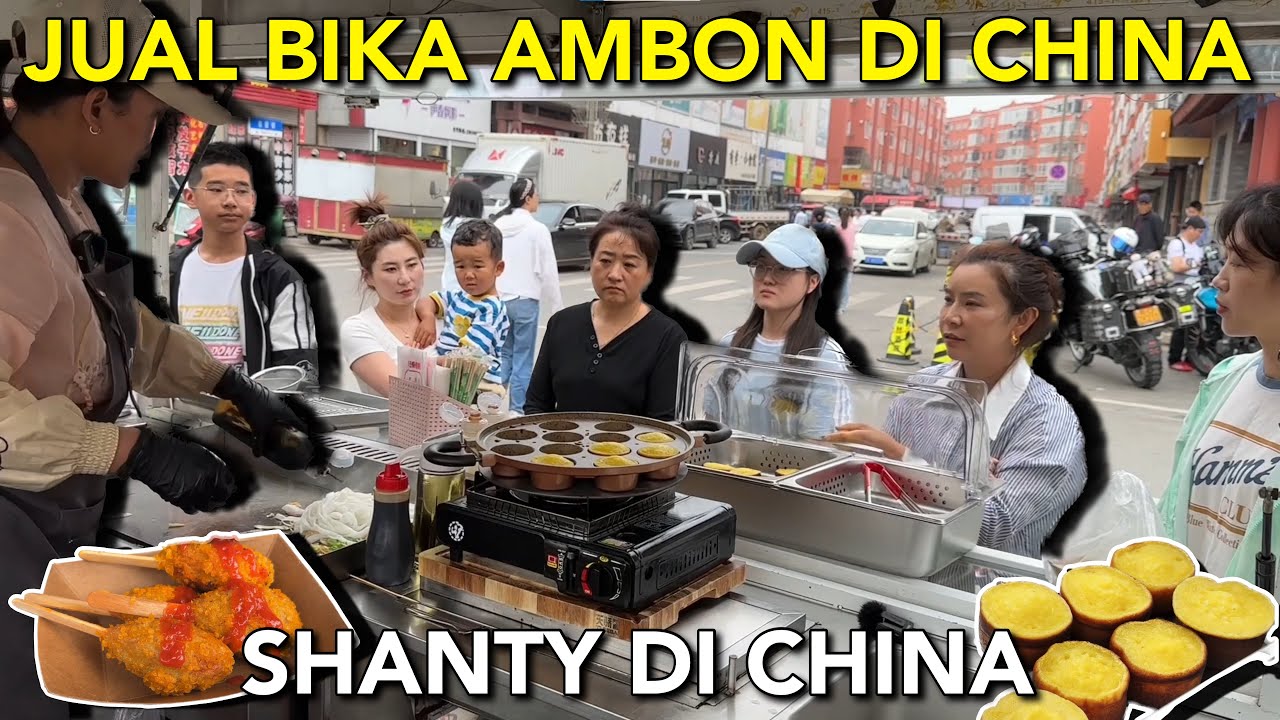 JUAL BIKA AMBON KHAS MEDAN DAN NUGGET AYAM DI CHINA, TIBA-TIBA RAMAI SEKALI SAMPAI LUDES SEMUA! 😨🔥