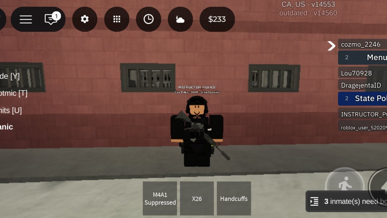 I play Valley prison and I weak!