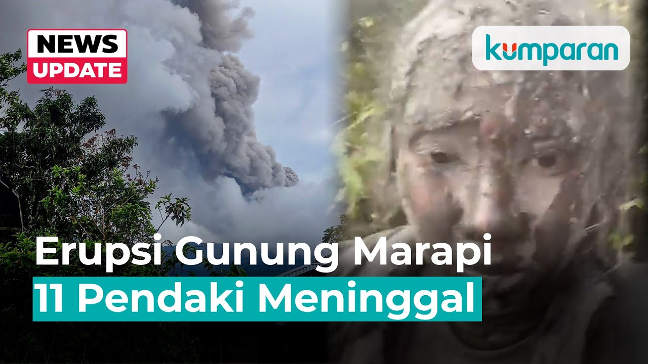 Basarnas Padang: 11 Pendaki Meninggal saat Gunung Marapi Erupsi