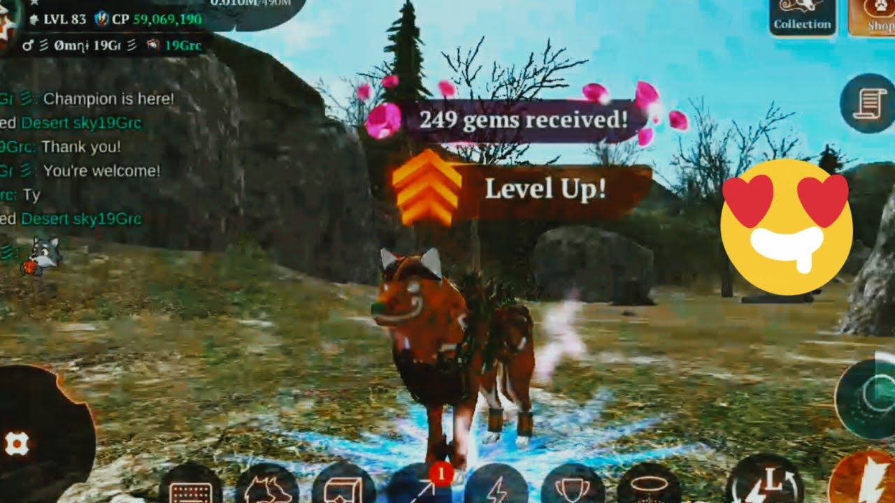 The Wolf - One step closer to lvl 99 😍