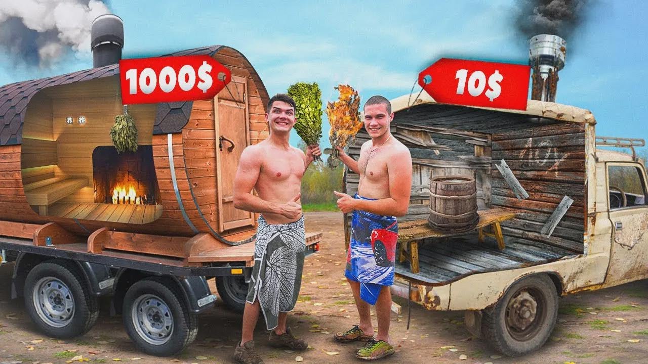 Tekerlekli sauna: 1000 $'lık lüks mü, 10 $'lık ucuzluk mu?