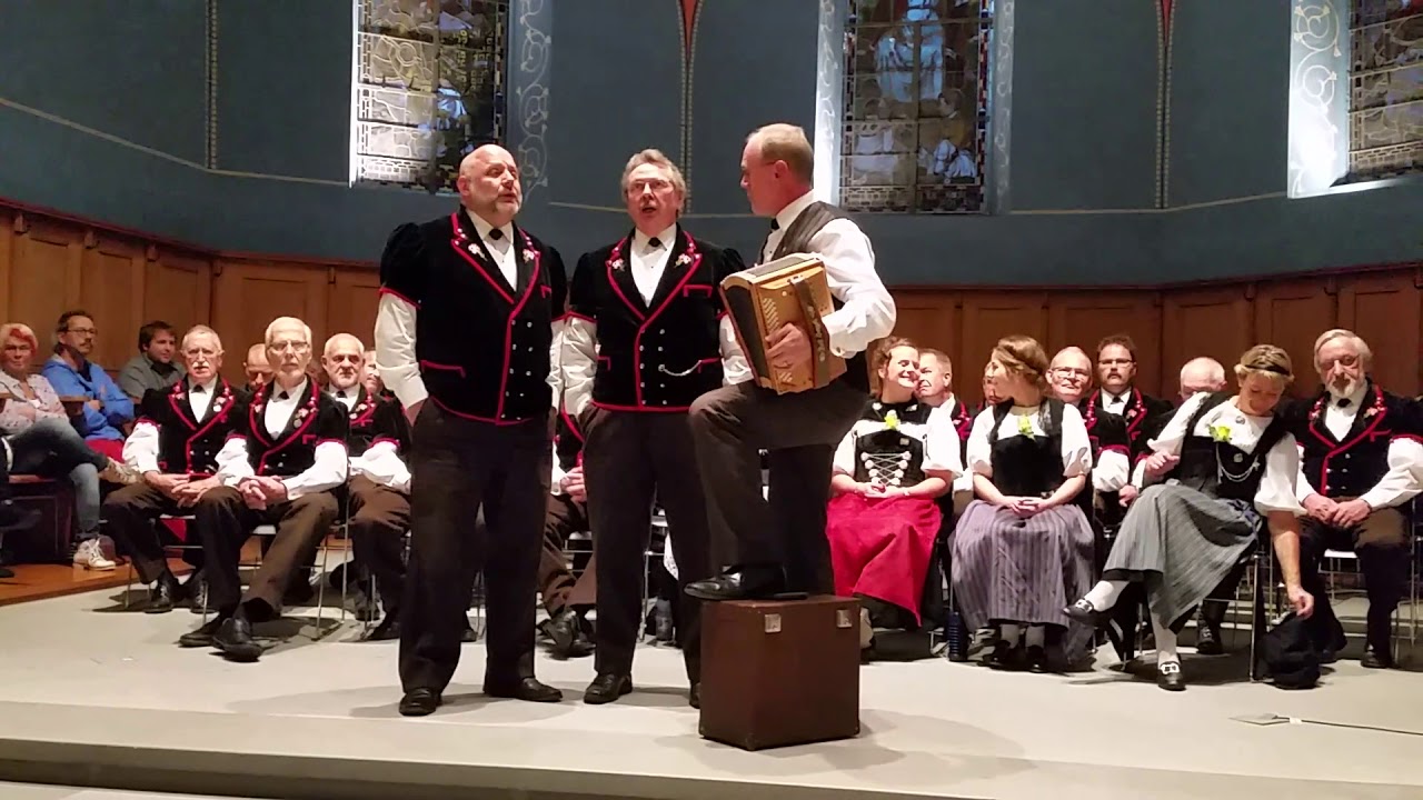 Jodlerklub Alpenrösli Münsingen  Volkstümliches Kirchenkonzert 12. Nov. 17