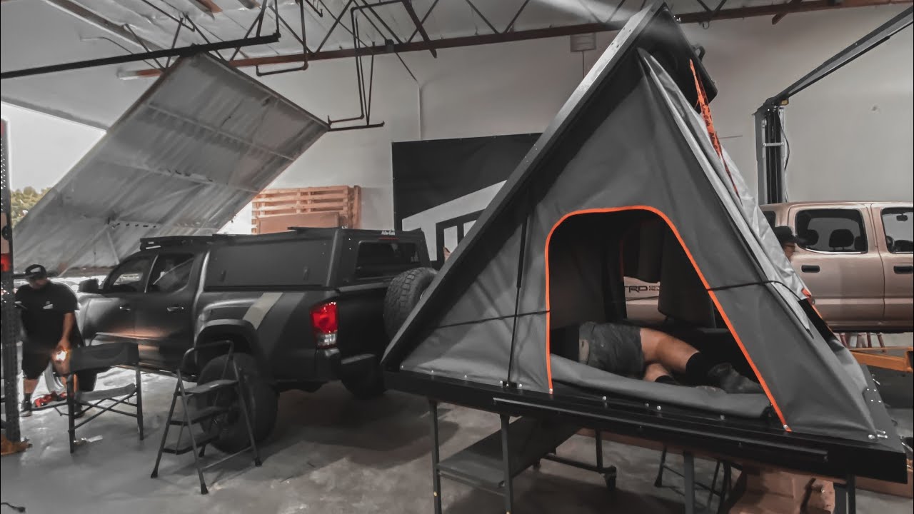 Installing the Alu-Cab 3.1 Rooftop Tent And 270 Shadow Awning | Toyota Tacoma