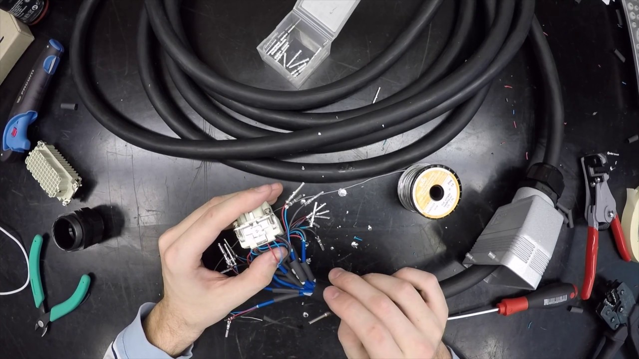 #Howto create - solder connector Harting