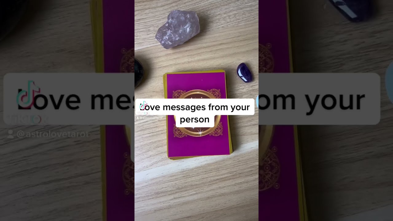 Love messages from your soulmate 🔮❤️✉️ #personalreading