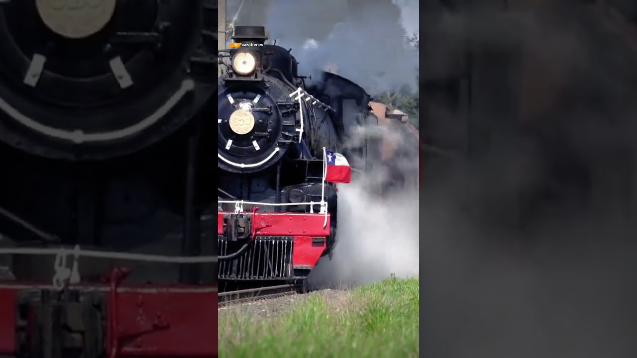 Tren a Vapor 🇨🇱 Felices Fiestas Patrias #fiestaspatriaschile #chile