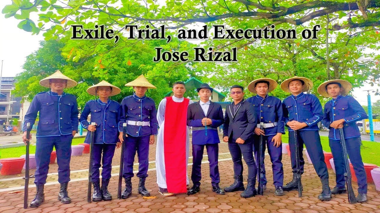 Exile, Trial, and Execution of Dr. Jose Rizal by BS Criminology 2 (Block A)