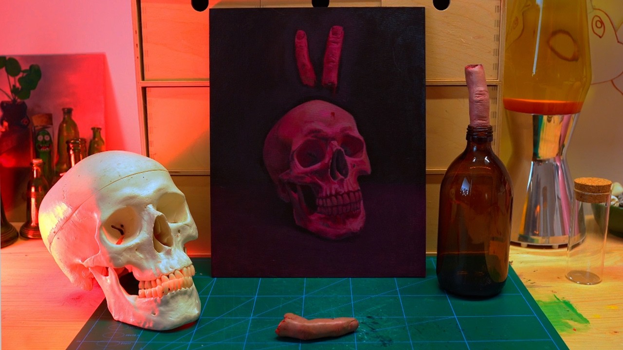 I Made a Finger and Put It In a Still Life Painting (Halloween Special)
