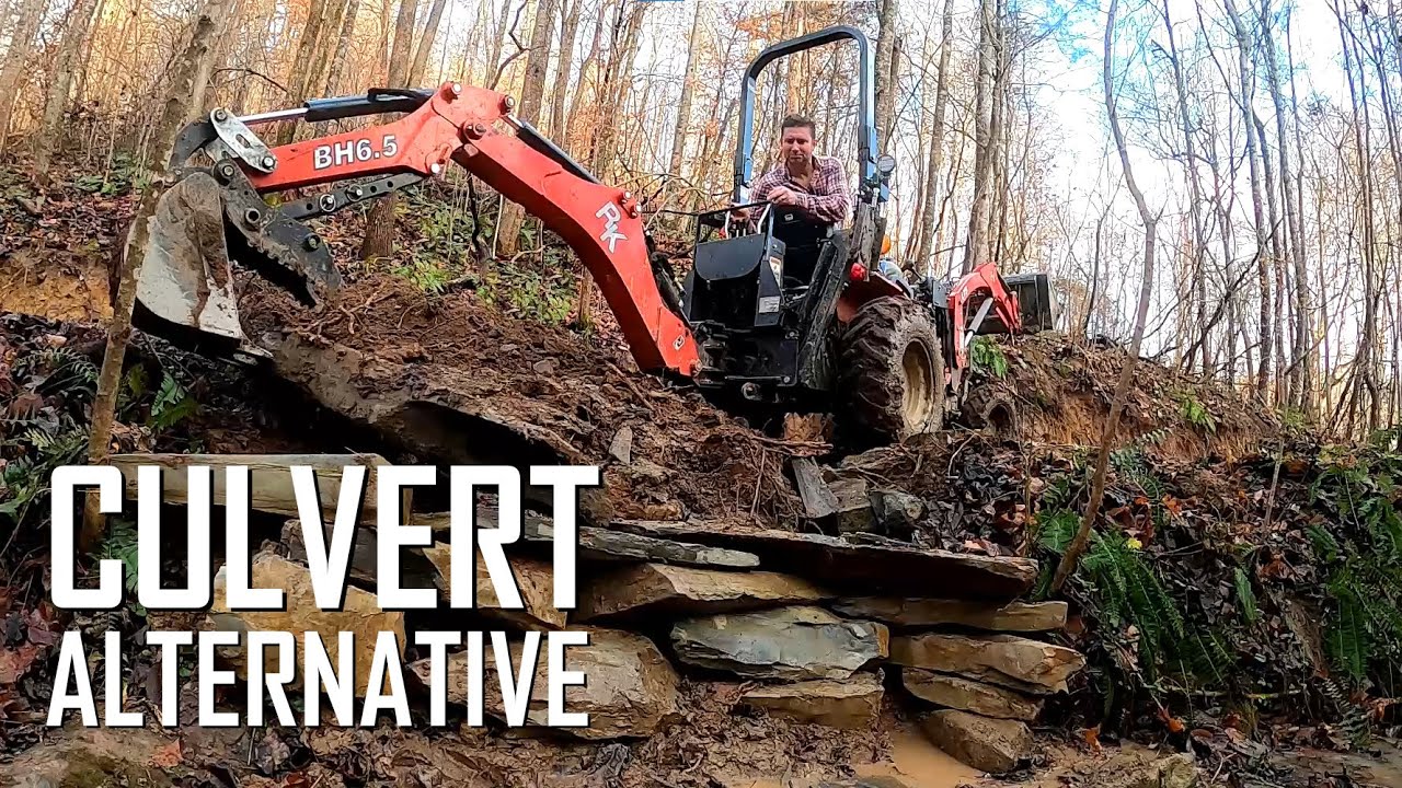 Alternative to a culvert pipe // E68