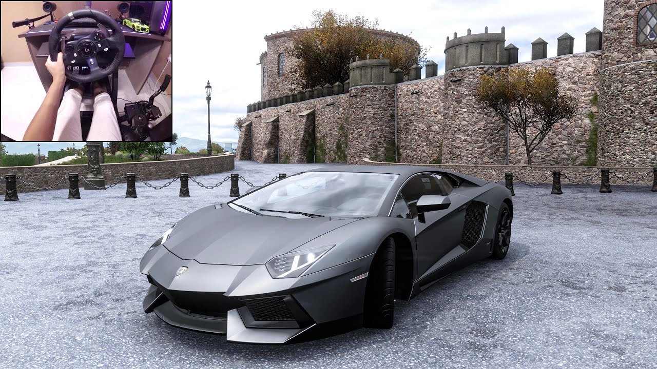 Lamborghini Aventador LP700-4 - Forza Horizon 5 | Logitech g920
