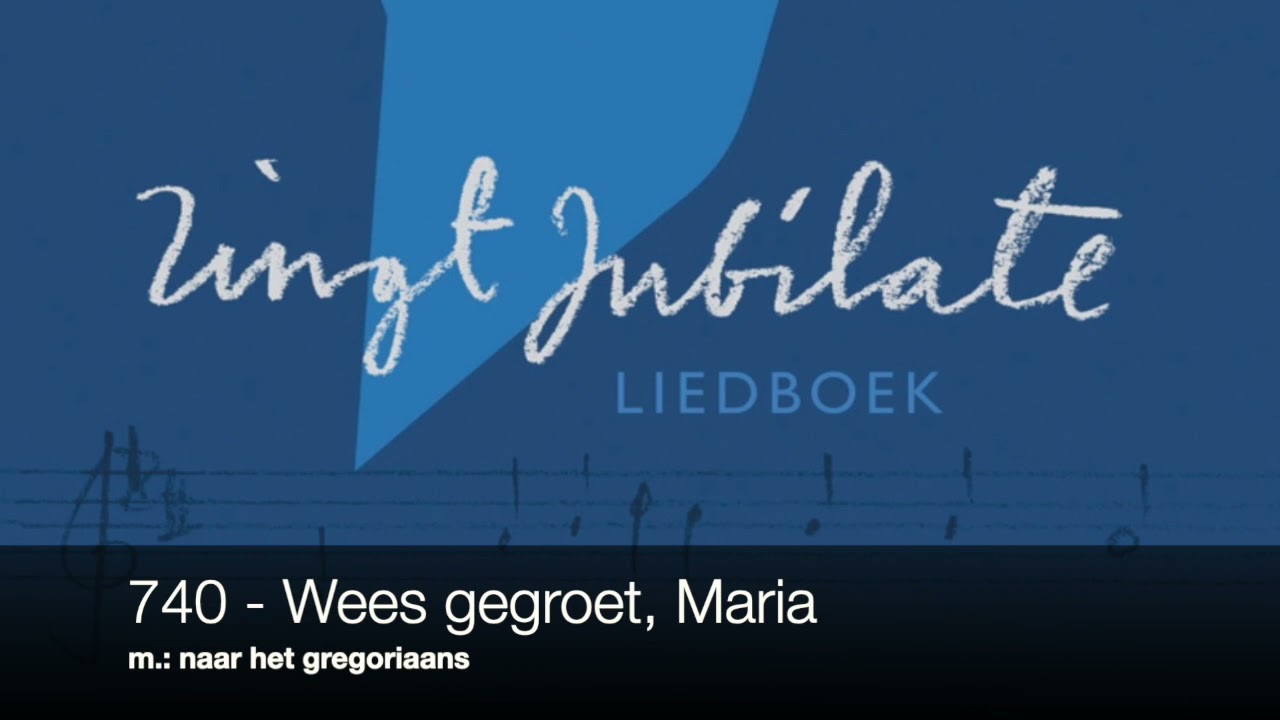 ZJ 740 Wees gegroet, Maria