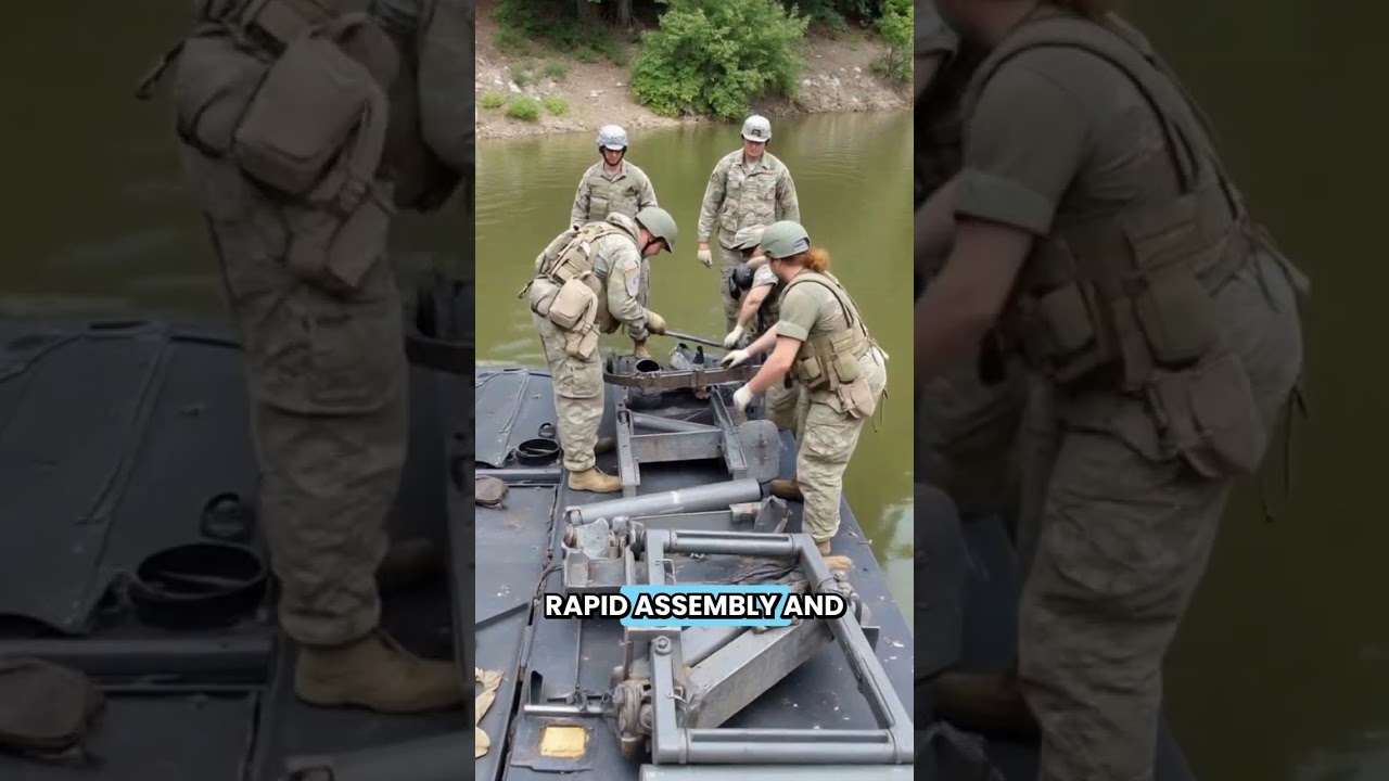 U.S. Troops Practice Rapid Bridge Deployment in Europe