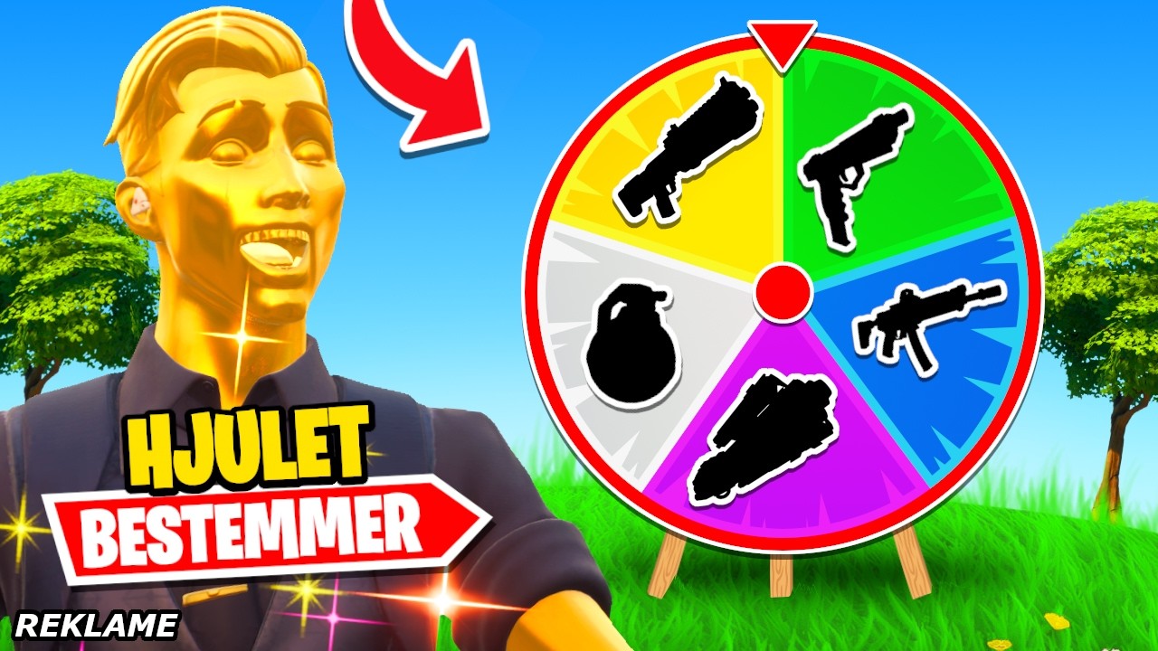 Hjulet Bestemmer Min Våben Rarity i Fortnite!