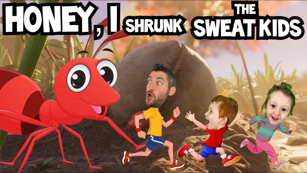 HONEY, I SHRUNK THE SWEAT KIDS! (Video Game Workout For Kids)