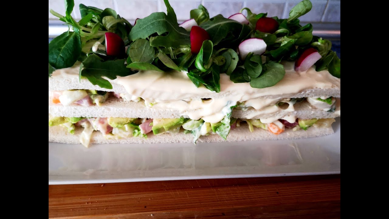 ✅Cómo hacer Pastel Frío con Pan de Molde, Aguacate y Más cosas #pastelfrio #pastel #aguacate #219