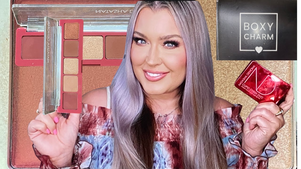 Boxycharm Natasha Denona try on | HOTMESS MOMMA MD