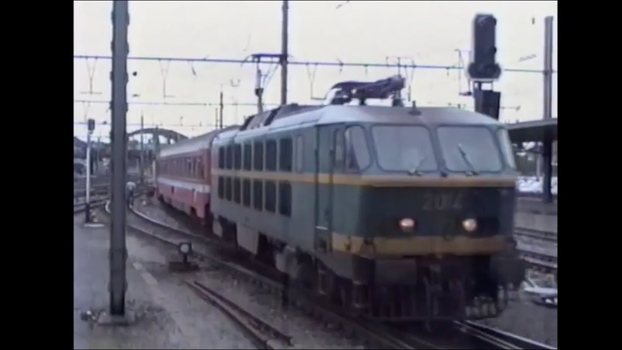 Luxembourg Railways 1991 - Trains at Luxembourg, Part 1