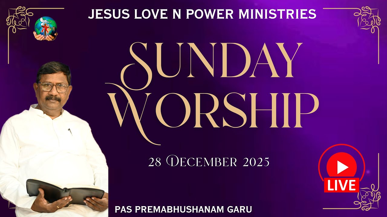 ##  Message By Pas. B.PREMA BHUSHANAM garu @ KARAKUDURU    28/12/25