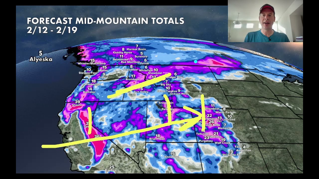 Mountain Weather Update 2/12, Meteorologist Chris Tomer
