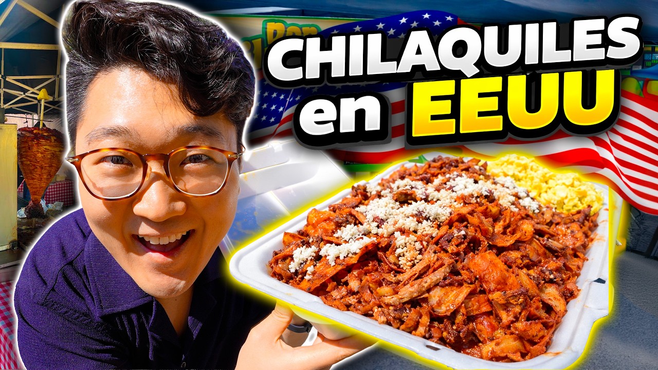 CHILAQUILES de AL PASTOR en ESTADOS UNIDOS! - EST&Aacute;N ENORMES