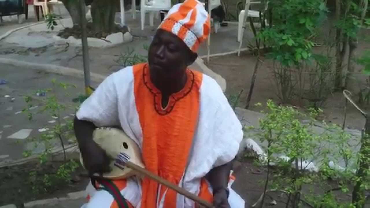 Sambo Adabire Aburiya at a drinking spot in Kumasi, Ghana