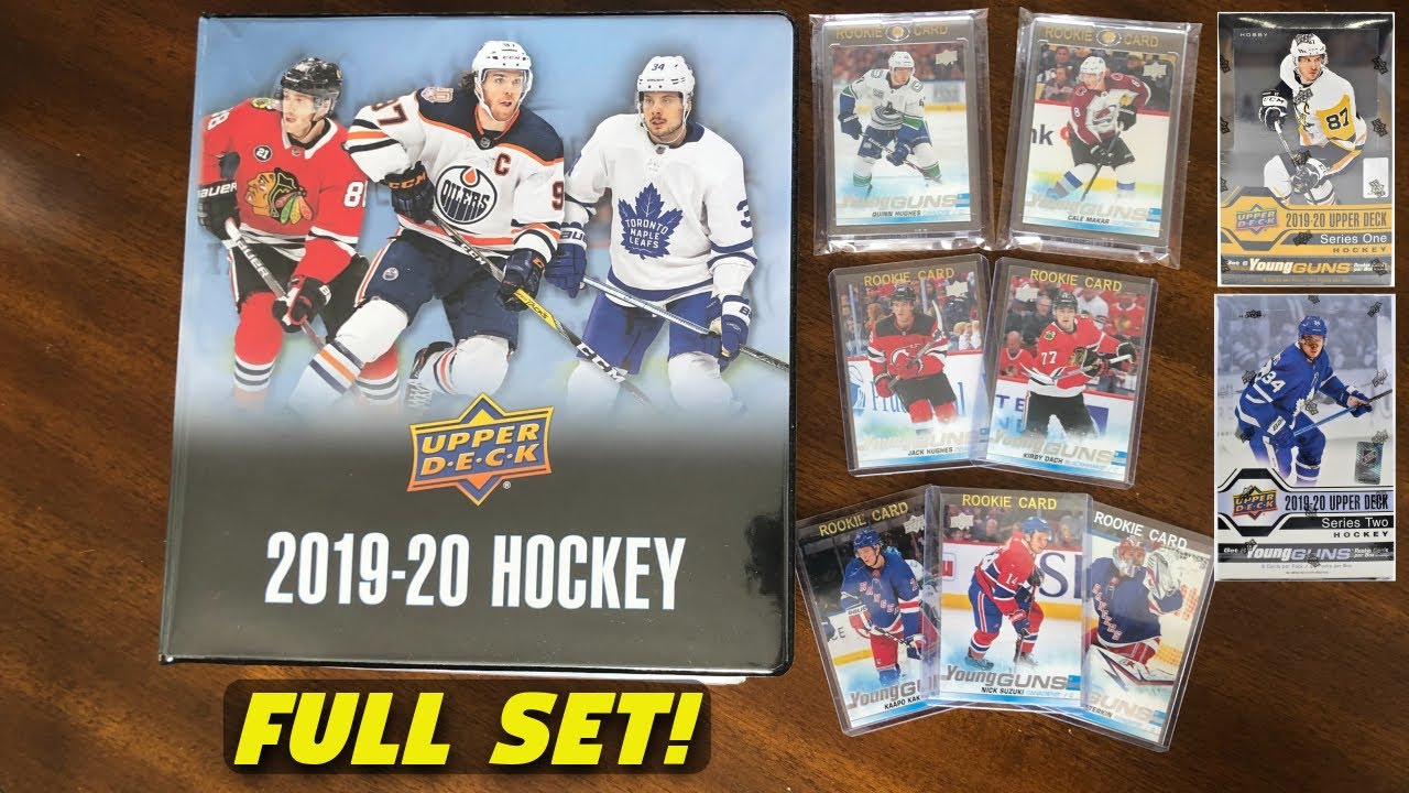 2019-20 Upper Deck Series 1, 2, & Updates 100% Complete Set (BASE & YOUNG GUNS!)