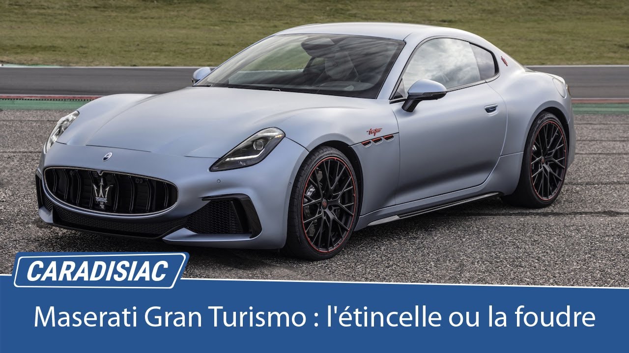 Essai Maserati Gran Turismo (2023) : l'étincelle ou la foudre