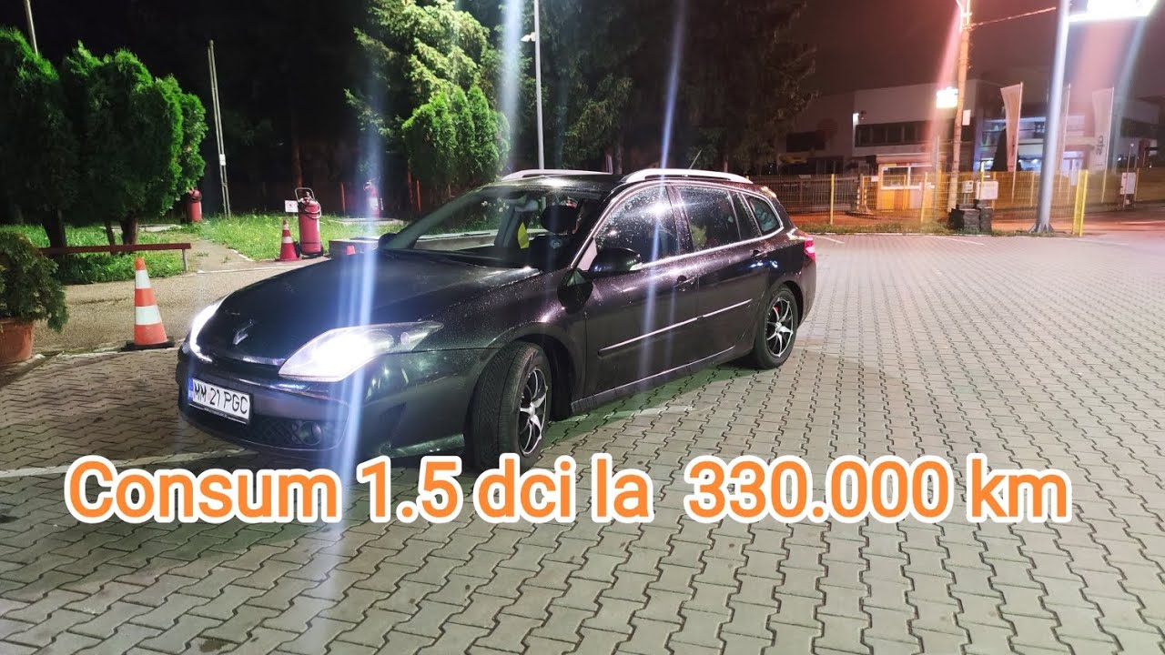 Cat consuma Renault Laguna 3, 1.5 dci euro 5 la 330.000 km
