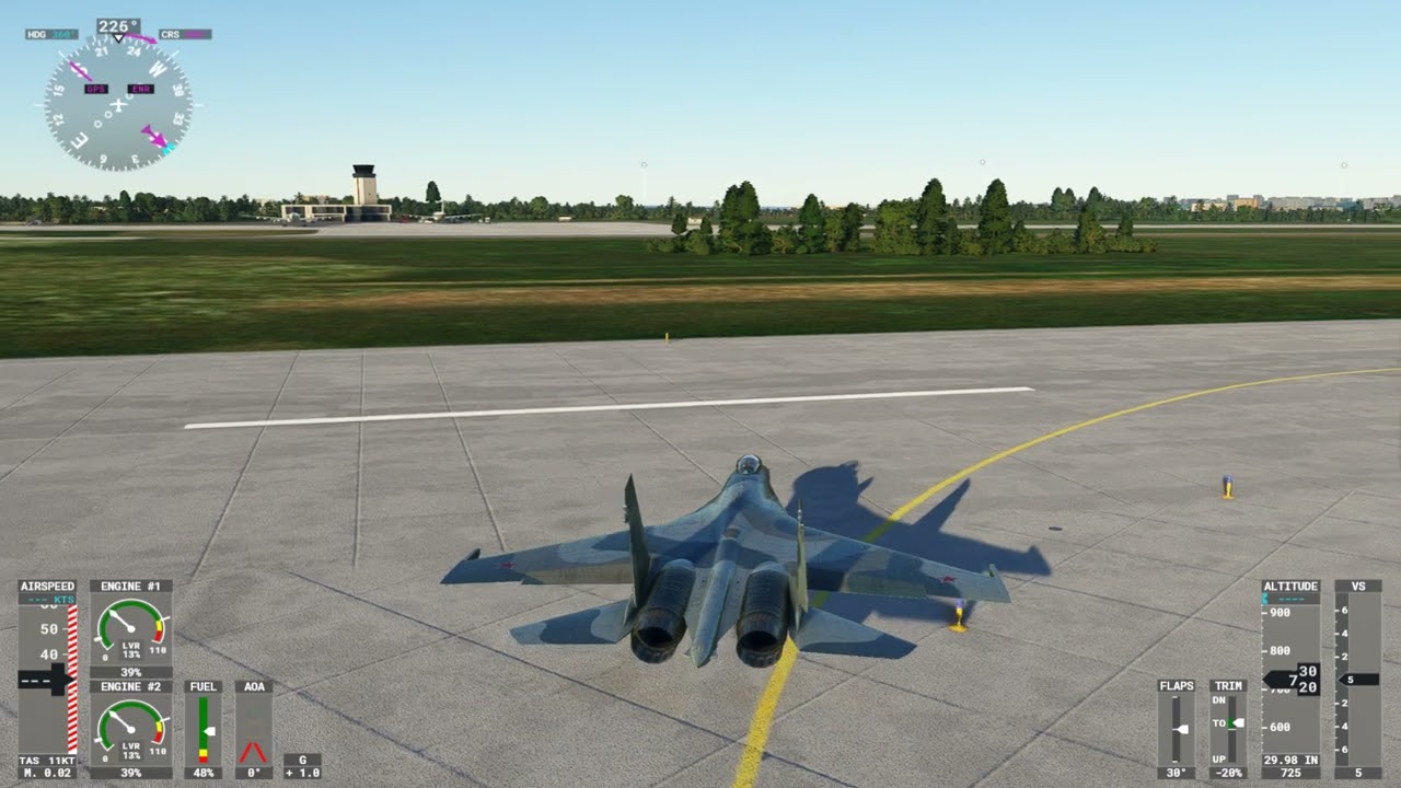 MSFS 2020 SU-35 first look