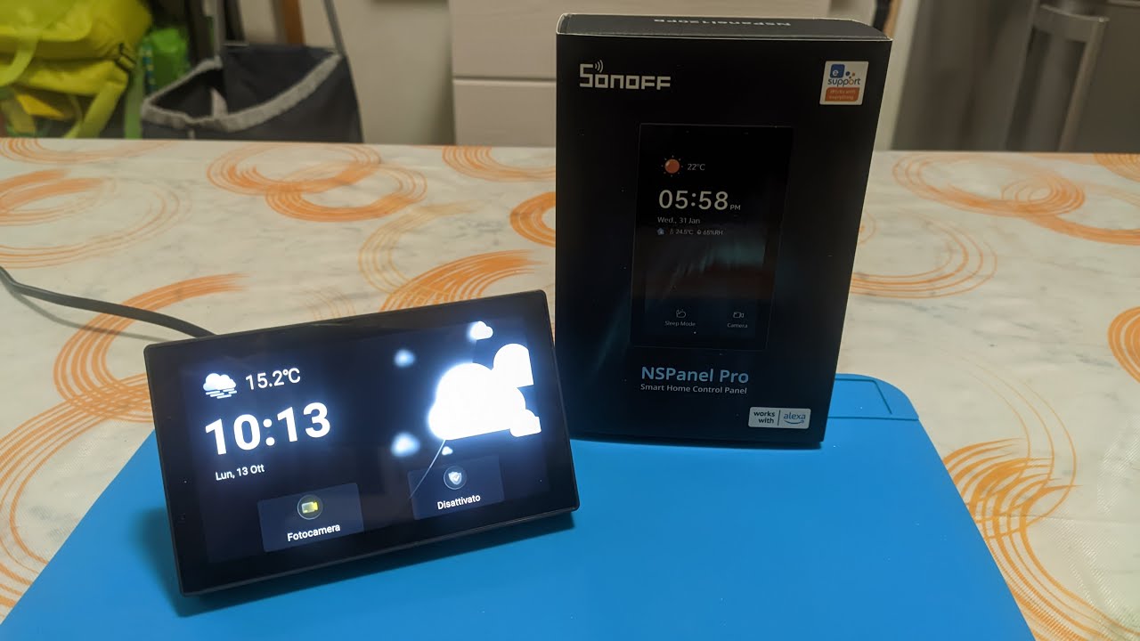 Video recensione del Sonoff NSPanel pro 120