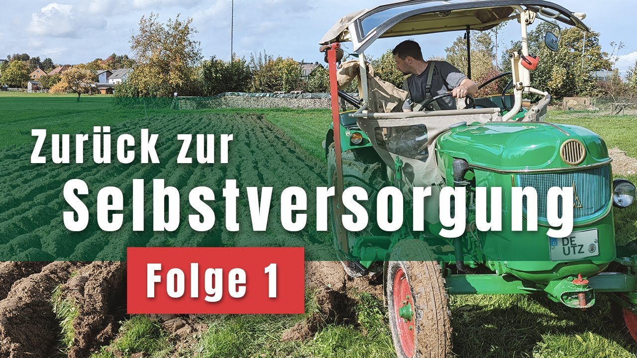 Der Start in die Selbstversorgung! Infrastruktur schaffen. Einzug der Tiere. Ackerfläche anlegen. #1