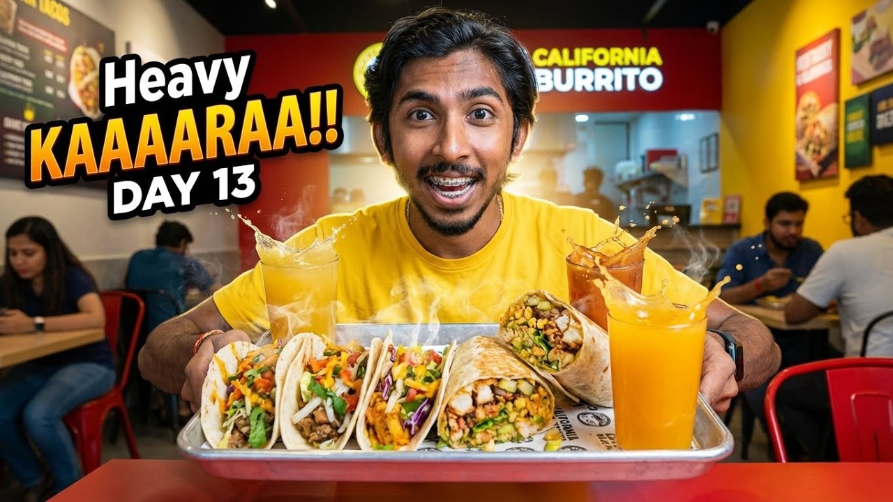 10 Glass Juice KUDDIDINI! 😂 Worth-ah?? Spicy Burrito Scene with Friend! 🌶️🥵