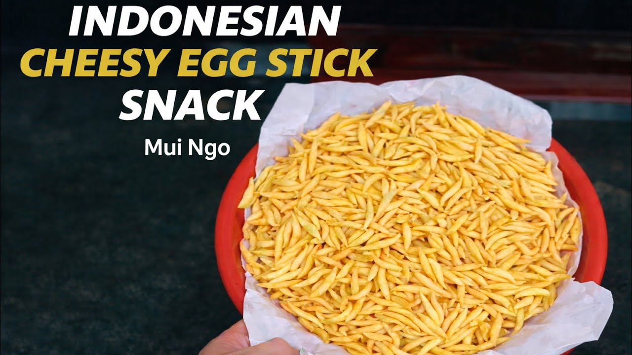 GAMPANG & EKONOMIS. Cemilan Gabus Keju Telur bisa buat Jualan, Idul Fitri, imlek. Egg cheesy stick 