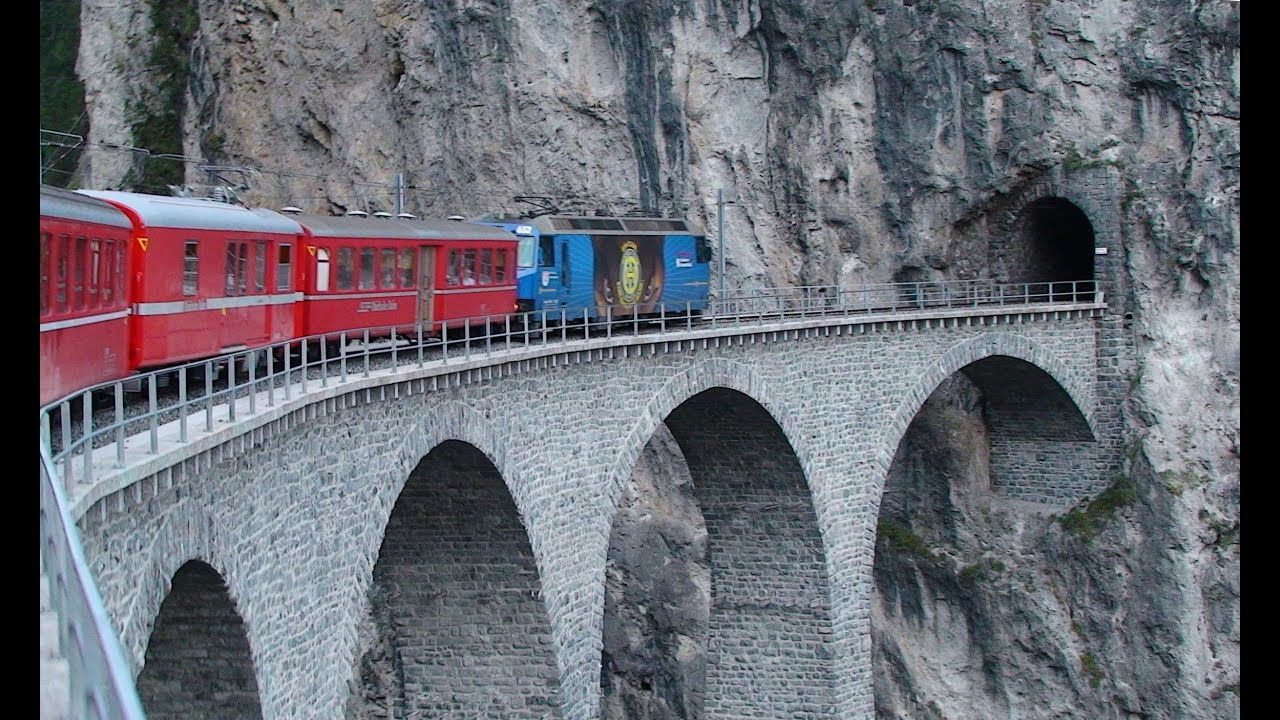 Bernina Express - Part 2 - Brusio to Thusis.
