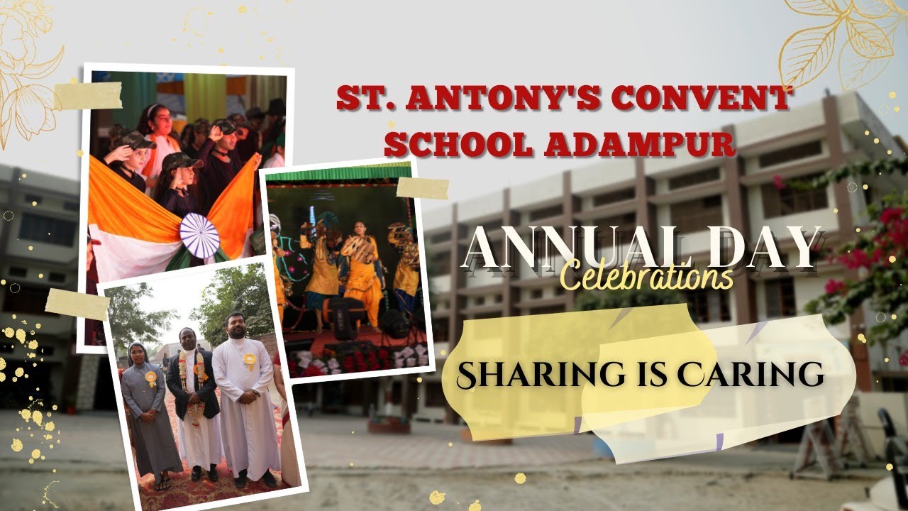 Annual Day Celebrations - Sharing is Caring at St. Antony's Convent School, Adampur