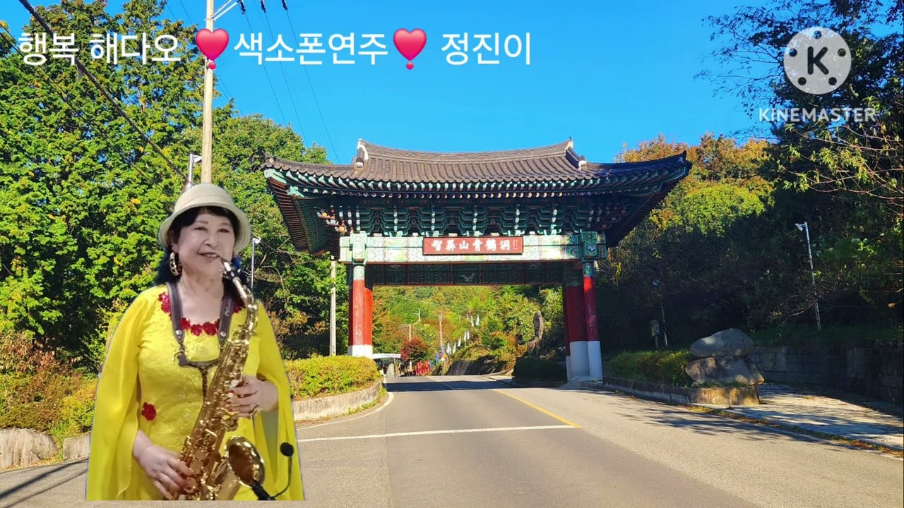 색소폰  행복해다오 정진이