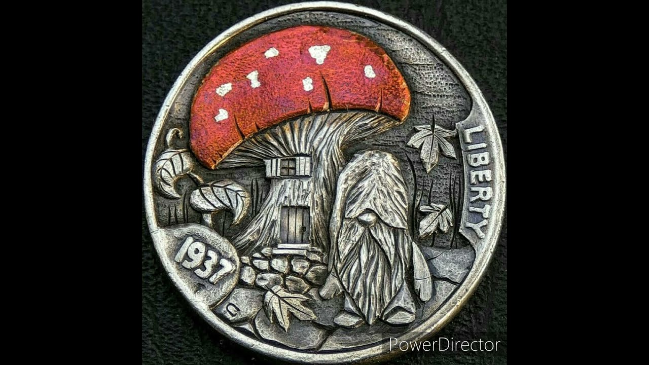 Hobo Nickel Coins  Artist Gabriele Perticaroli. Монеты Хобо Никель. Художник Габоиэль Пертикароли