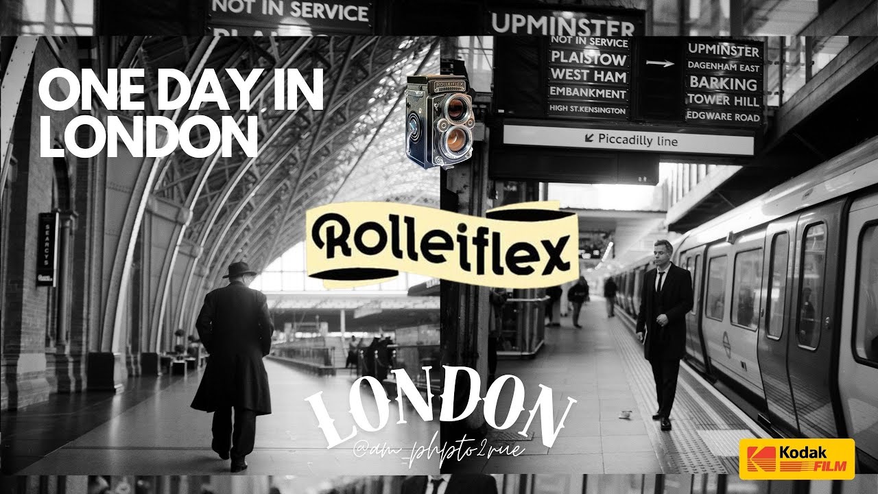 ONE DAY IN LONDON // Street photography Rolleiflex