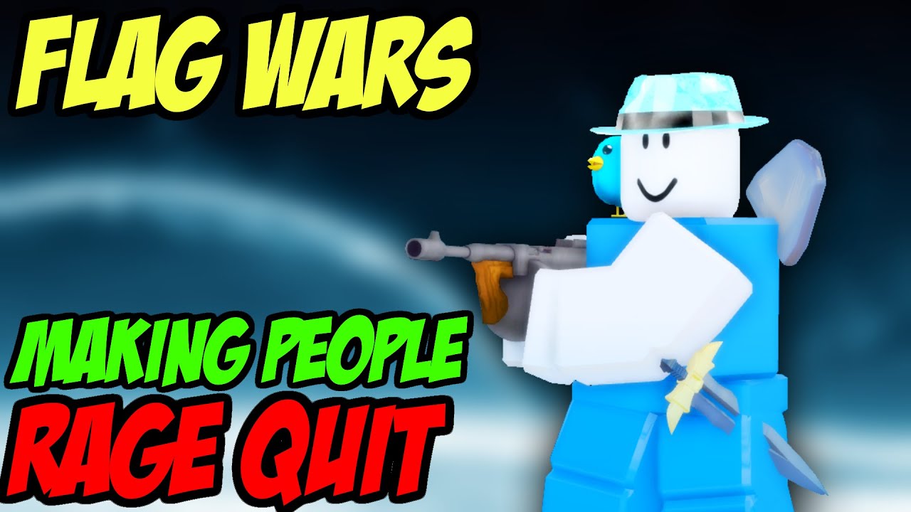 Заставить другую команду RAGE выйти из игры ROBLOX FLAG WARS