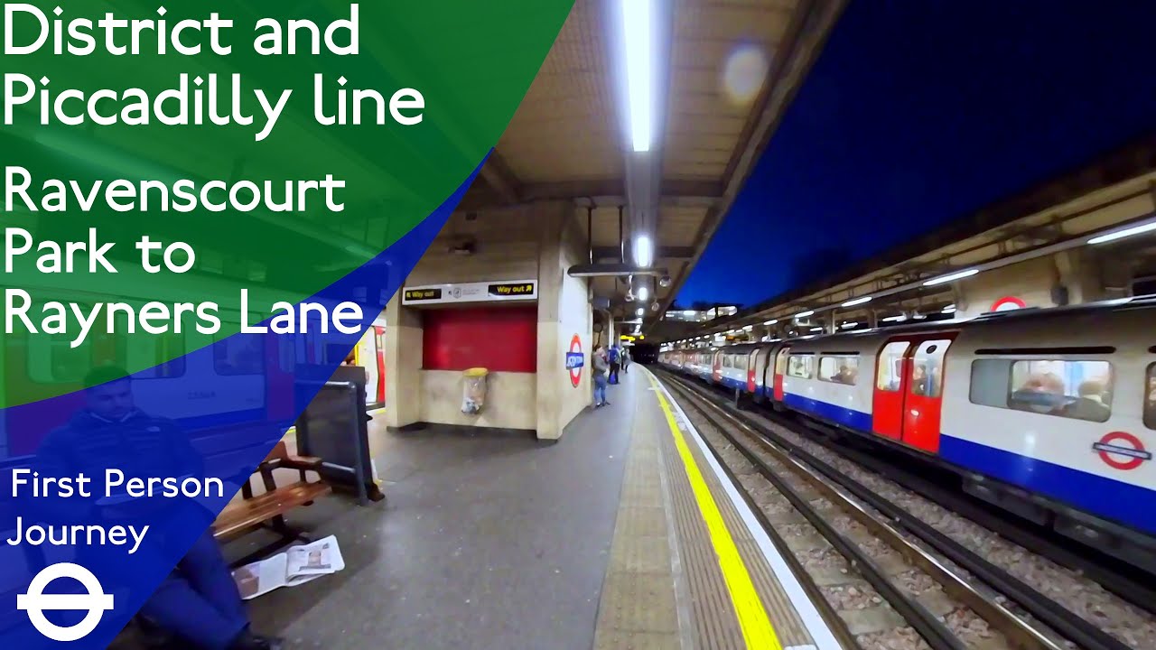 London Underground First Person Journey - Ravenscourt Park to Rayners Lane