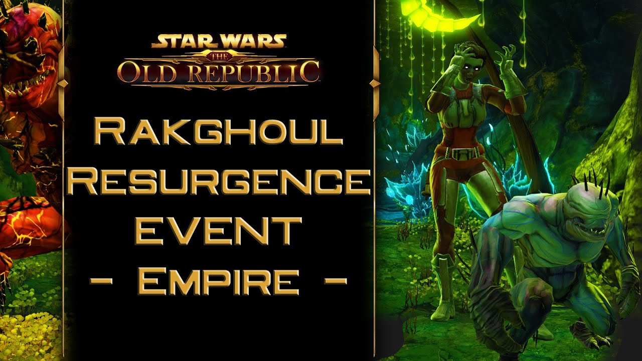 SWTOR: Rakghoul Resurgence event - Empire cutscenes - Combating the Plague