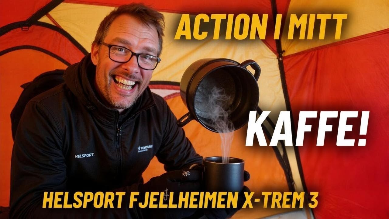 Vintertältning 111 - Kaffe och Frukost i Helsport Fjellheimen X-Trem 3
