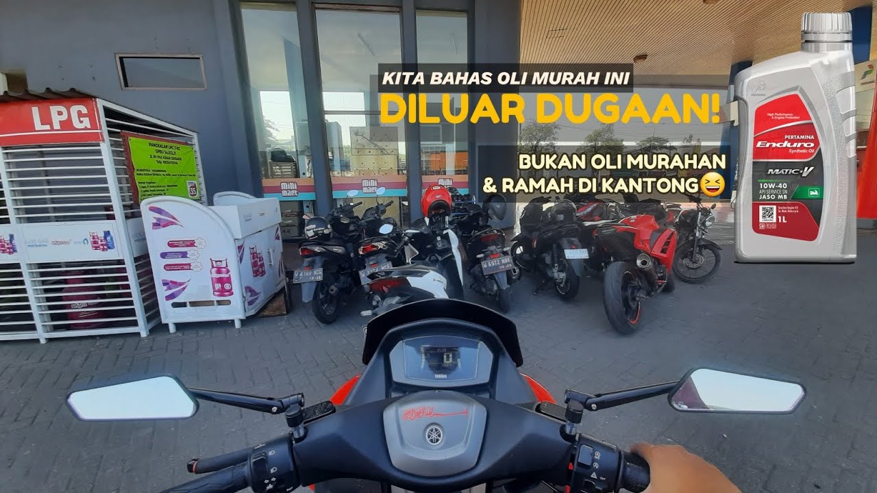 REVIEW OLI ENDURO MATIC V 10W-40 PEMAKAIAN HAMPIR  1200KM DI NMAX 155 BAGAIMANA RASANYA❓EMANG ENAK⁉️