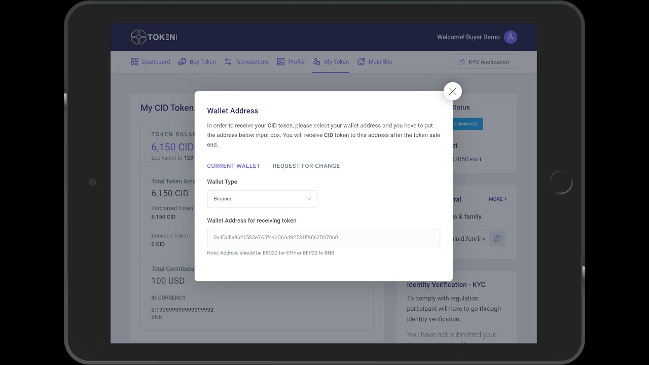 How To Receiving ChainID Token to Wallet