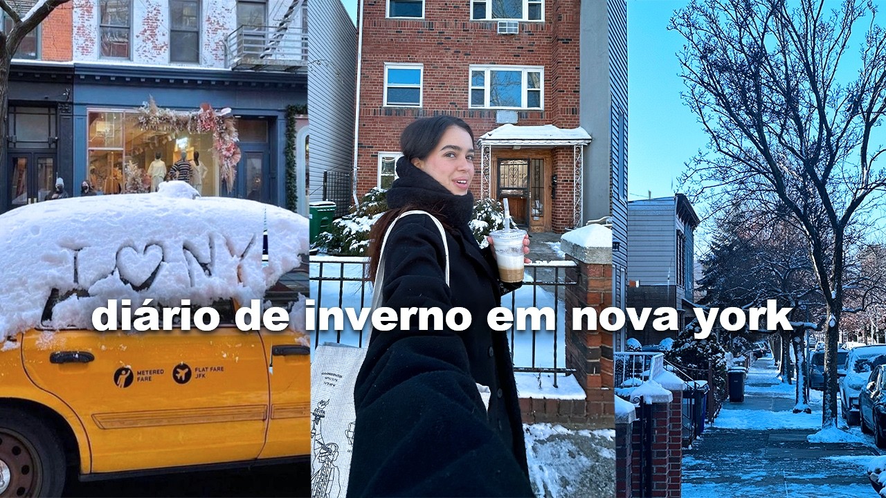 MINHA VIDA NO INVERNO DE NOVA YORK, compras, recomenda&ccedil;&otilde;es e dias tranquilos