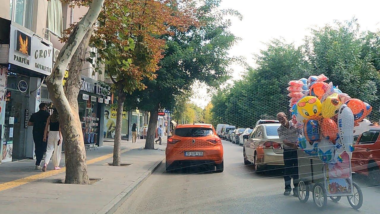 Ankara[4k60fps], Polatlı'da Sürüş Turu - Polatli Driving Tour