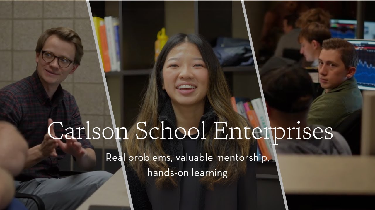 Carlson School Enterprises: Students tackle real business challenges